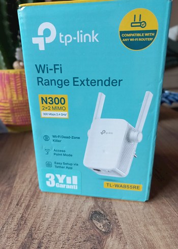 TP-Link Wi-Fi Menzil Genişletici TL-WA855RE