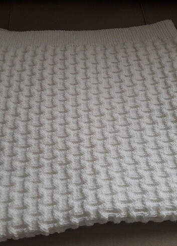 El örgüsü bebek battaniyesi - Görsel 6