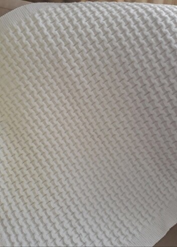 El örgüsü bebek battaniyesi - Görsel 5