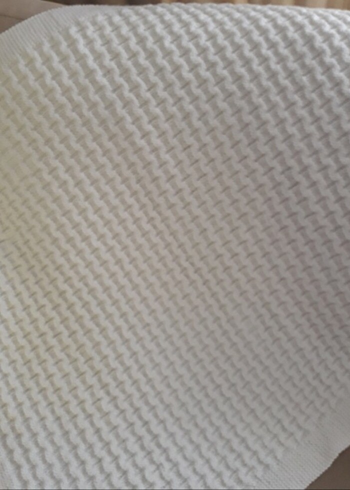 El örgüsü bebek battaniyesi - Görsel 5