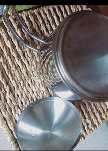 Çelik Çaydanlık Seti - Görsel 5