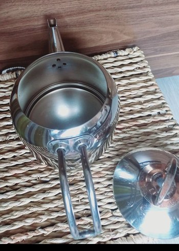 Çelik Çaydanlık Seti - Görsel 6