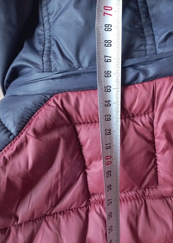 Bordo Lacivert Kapitone Erkek Yelek - Görsel 7