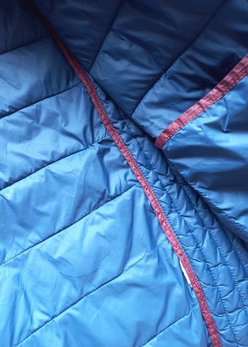 Bordo Lacivert Kapitone Erkek Yelek - Görsel 6