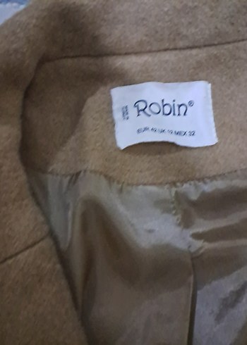 Bej Süet Uzun Kadın Kaban - Görsel 3