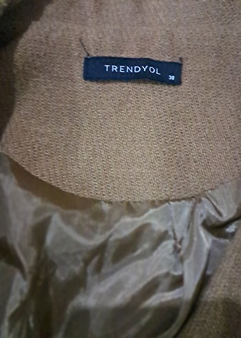 Bej Süet Mini Kadın Ceket - Görsel 4