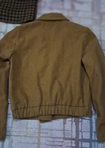 Bej Süet Mini Kadın Ceket - Görsel 2