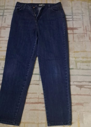 Kadın Lacivert Denim Pantolon - Görsel 2