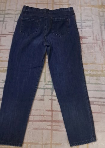 Kadın Lacivert Denim Pantolon - Görsel 4