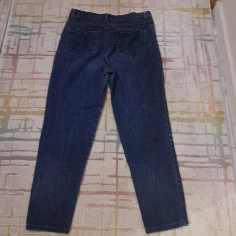 Kadın Lacivert Denim Pantolon - Görsel 4