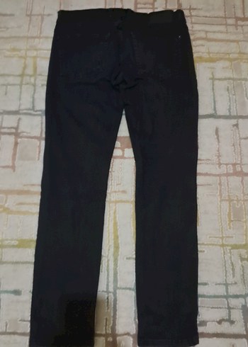 Siyah Kadın Kot Pantolon - Görsel 3