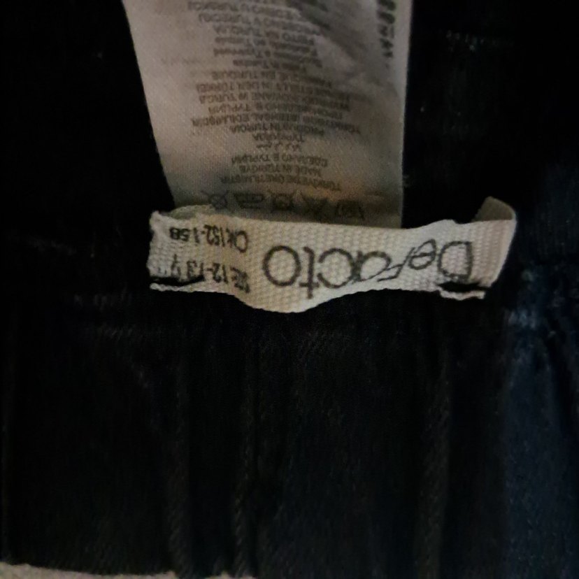 Siyah Beli Lastikli Kız Çocuk Pantolon - Görsel 5