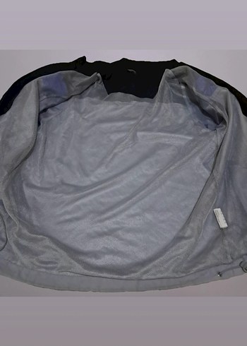 Erkek Çocuk Gri Fermuarlı Yüksek Yaka Ceket - Görsel 3