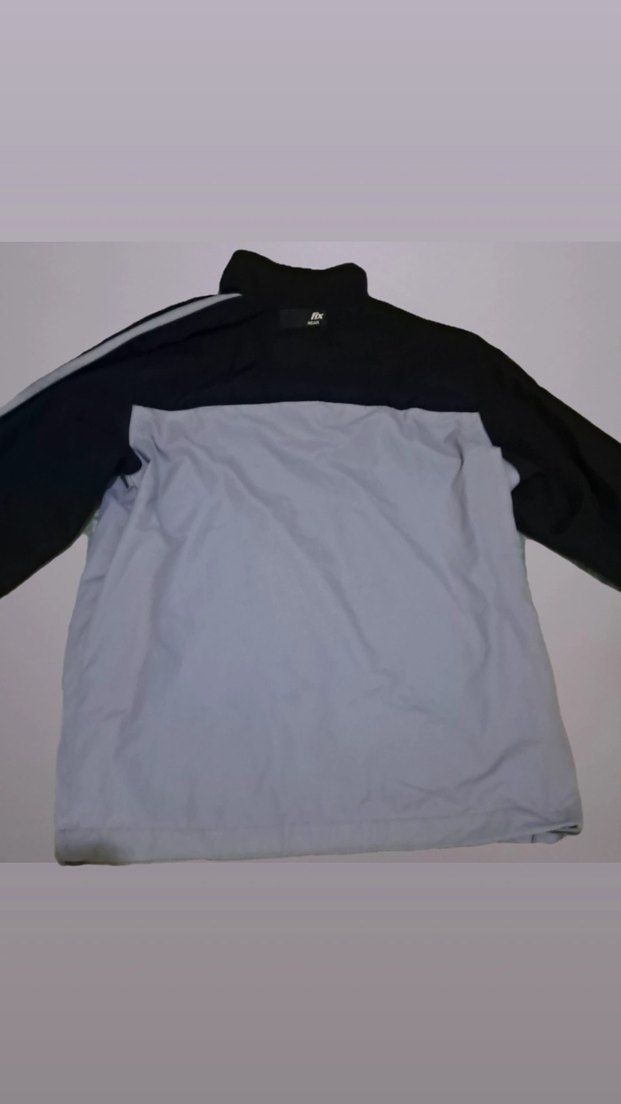 Erkek Çocuk Gri Fermuarlı Yüksek Yaka Ceket - Görsel 2