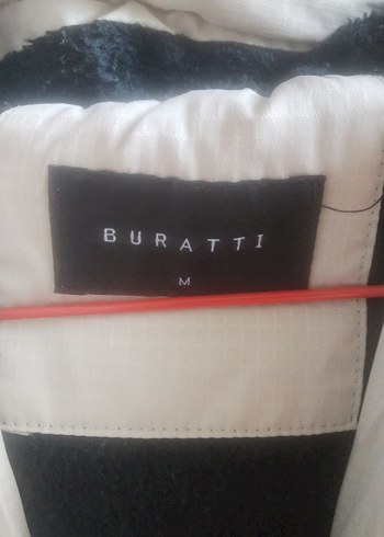 Beyaz Kapüşonlu Şişme erkek Mont - Görsel 3