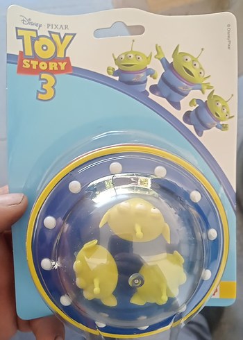 Renkli Toy Story 3 Alien Figür adet