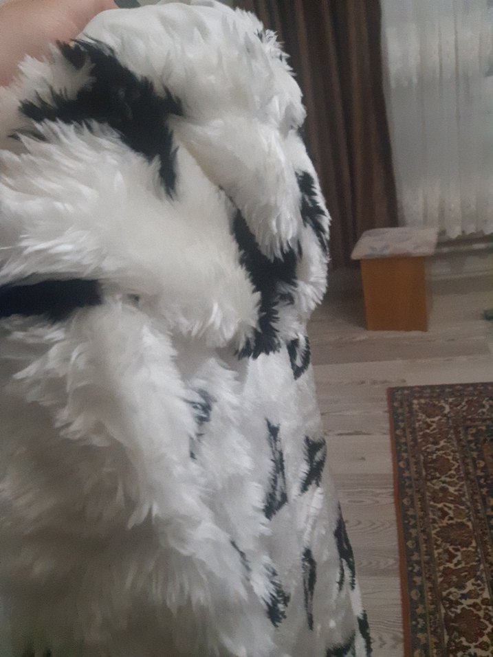 Peluş Detaylı Kapüşonlu Midi Kadın mont - Görsel 5