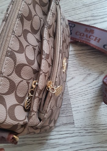 Kahverengi Baskılı Kadın Çanta - Görsel 3