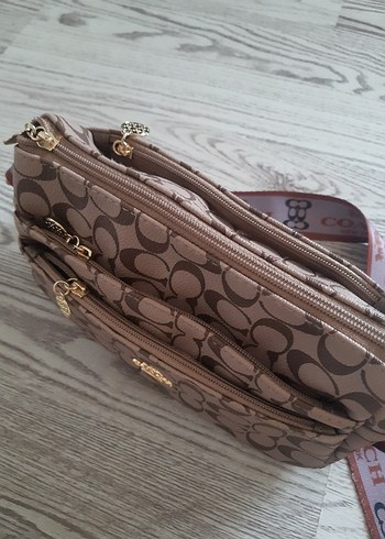 Kahverengi Baskılı Kadın Çanta - Görsel 2