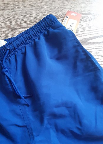 Erkek Mavi Mini Spor Şort - Görsel 3