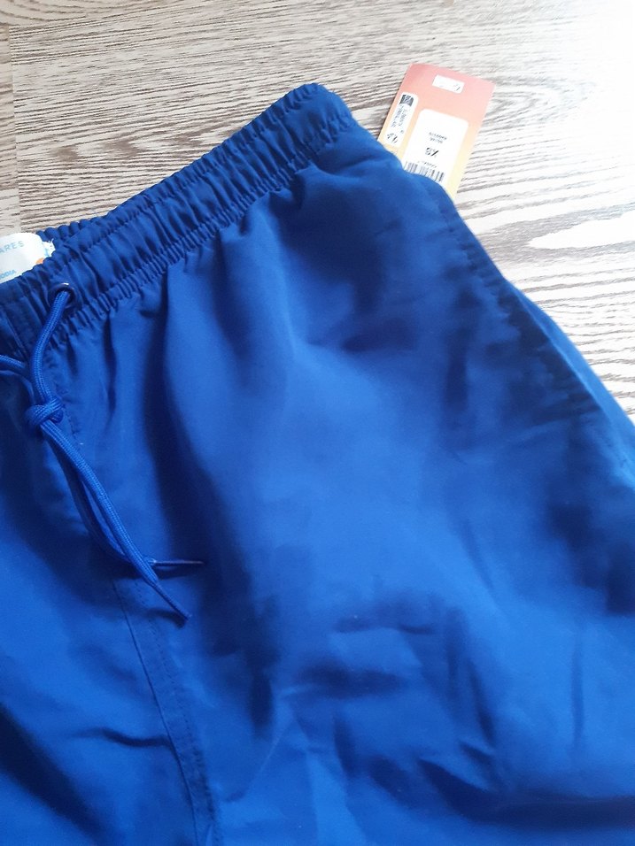 Erkek Mavi Mini Spor Şort - Görsel 3