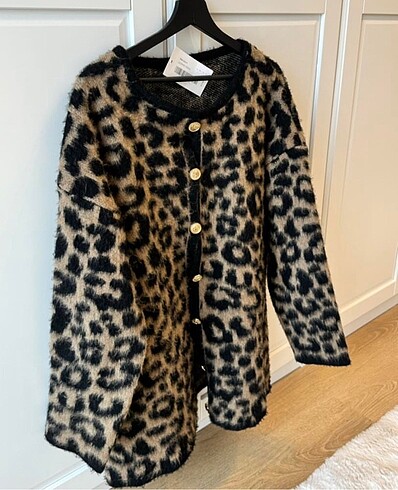 Leopar hırka