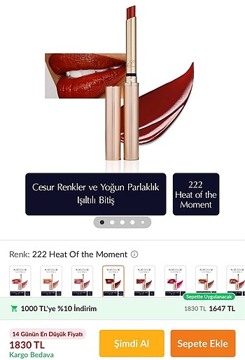 estee lauder ruj - Görsel 7