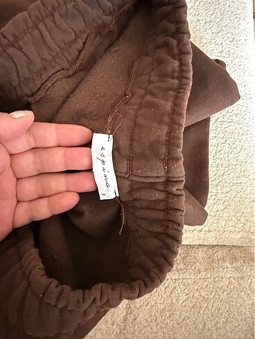 s Beden kahverengi Renk Eşofman altı