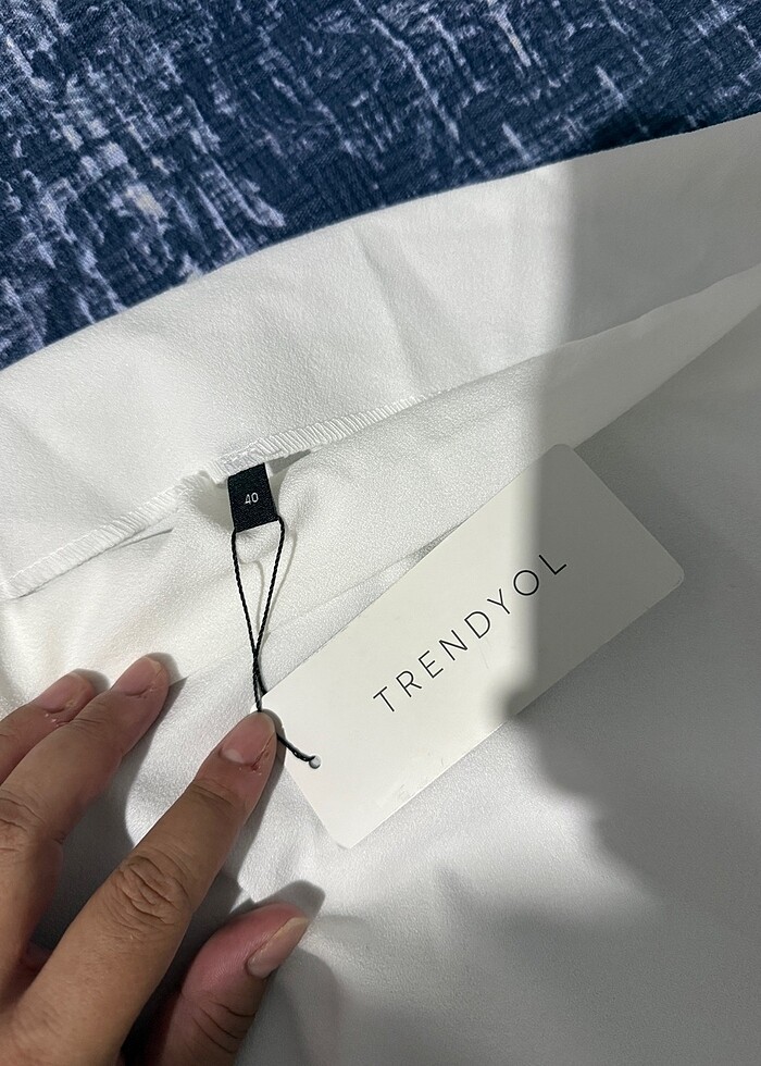Beyaz bluz - Görsel 4