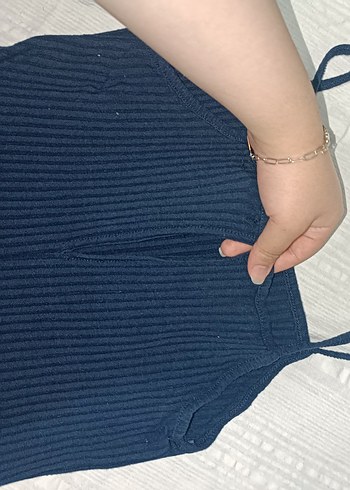 Diğer Lacivert Kadın Piliseli tulum