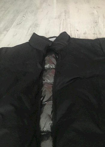 Düğmeli Siyah Erkek Mont - Görsel 2