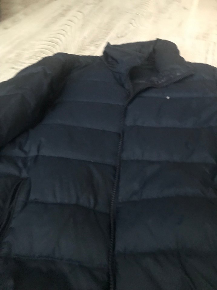 Erkek Lacivert Fermuarlı Yumuşak Mont - Görsel 2