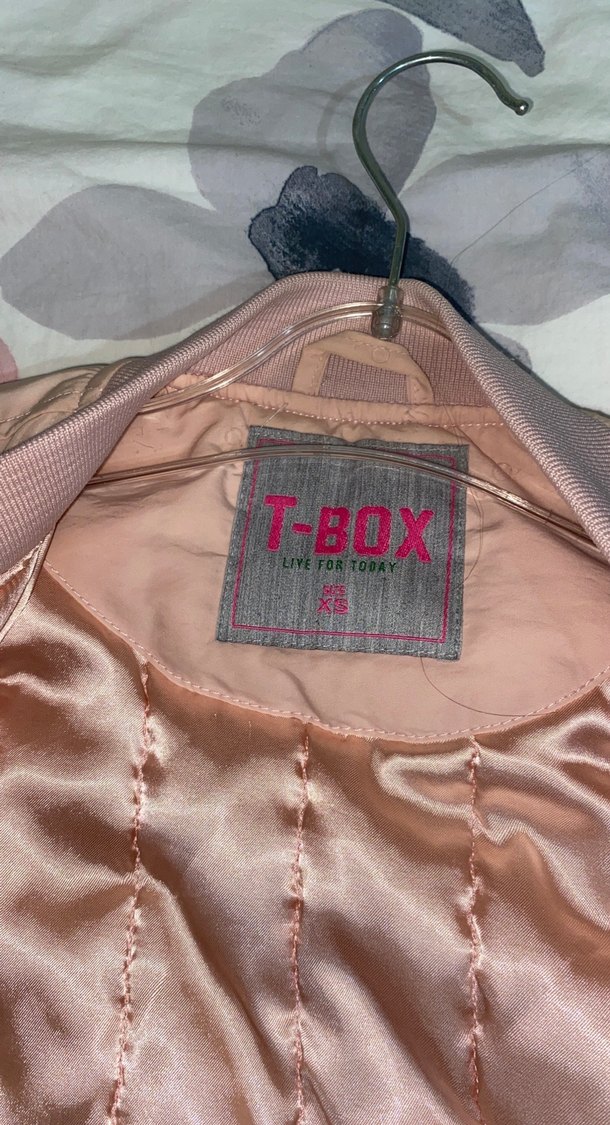 Açık Pembe Fermuarlı Kadın Bomber Ceket - Görsel 3