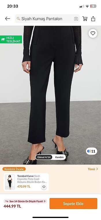 Trendyol & Milla Kumaş pantalon