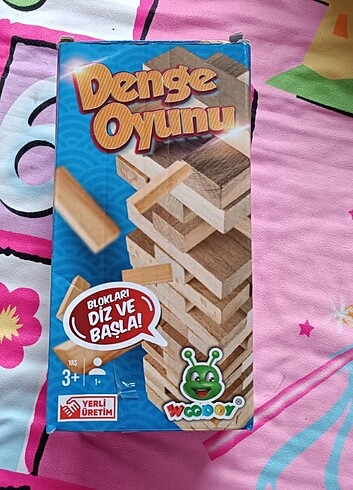 Jenga ahşap denge oyunu