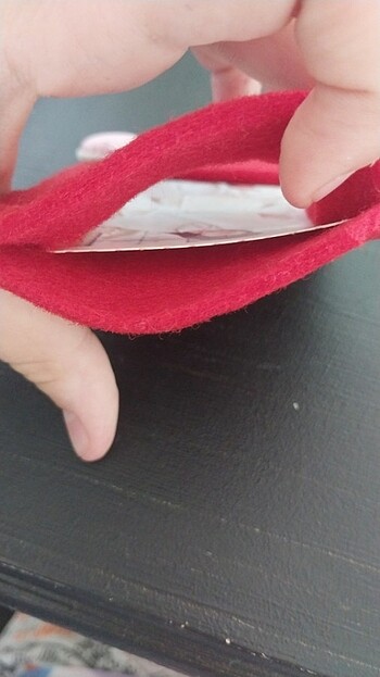  Beden Renk Keçe kart holder