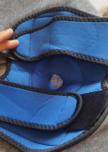 Omnisoft Mavi Biker Dizlik Velcro Kapatmalı - Görsel 4