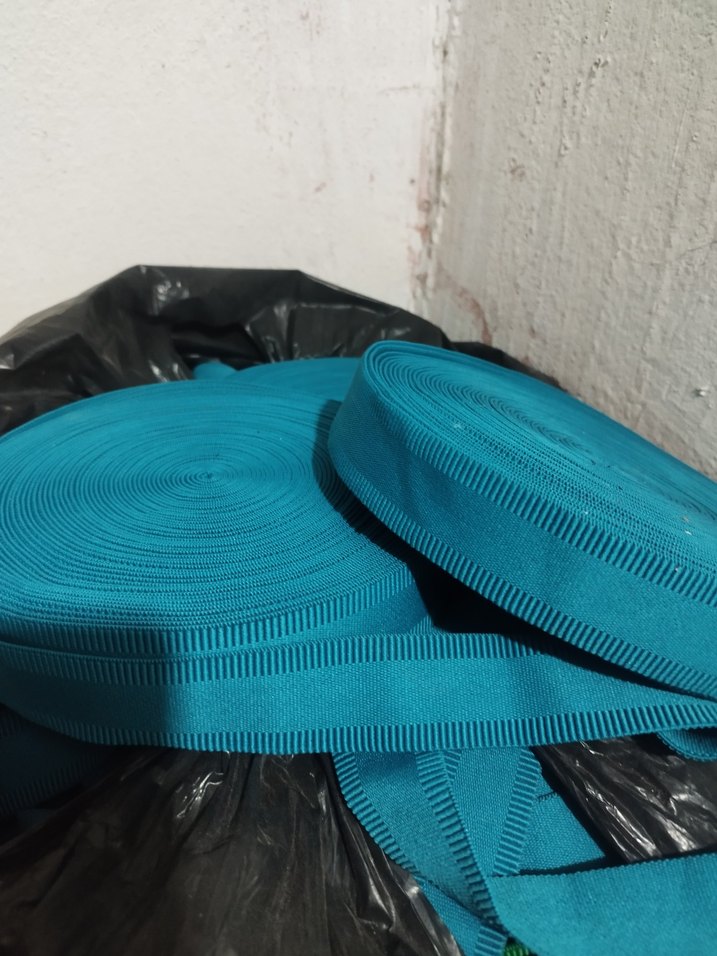 Turkuaz Renkli tekstil lastikleri - Görsel 3