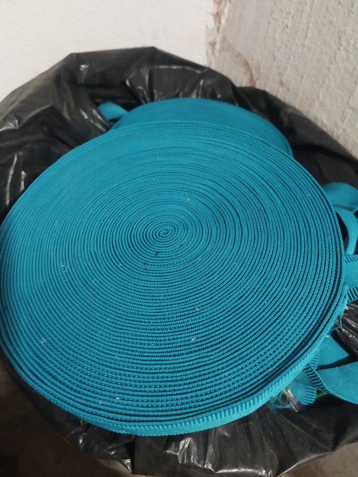 Turkuaz Renkli tekstil lastikleri - Görsel 2