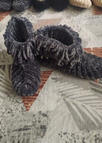 ev botu panduf kadife ipte - Görsel 3