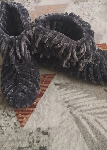 ev botu panduf kadife ipte - Görsel 2