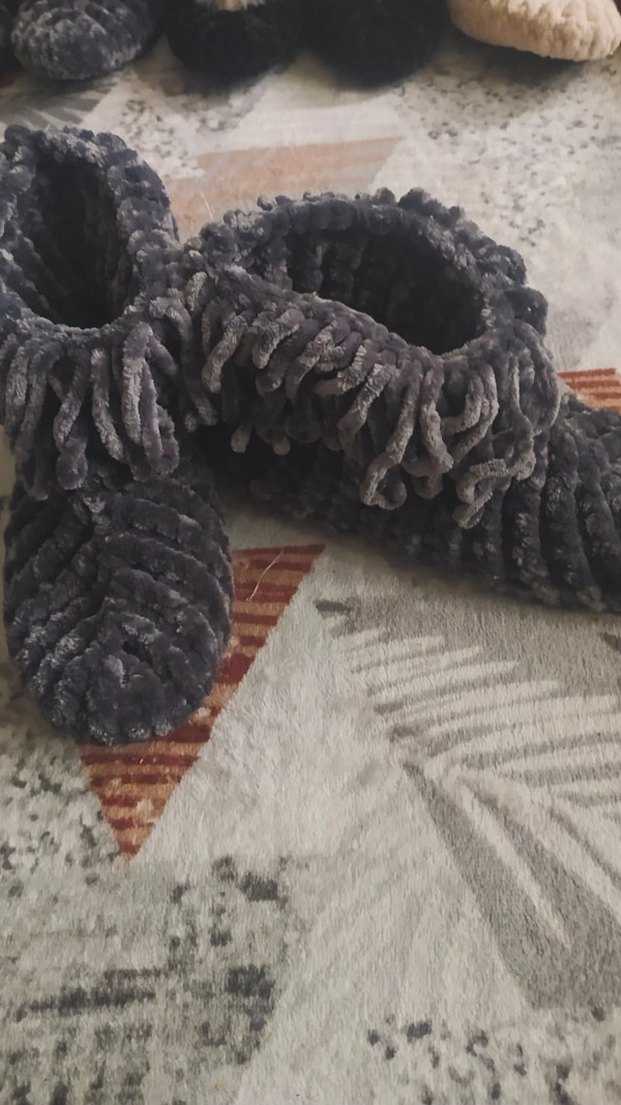 ev botu panduf kadife ipte - Görsel 2