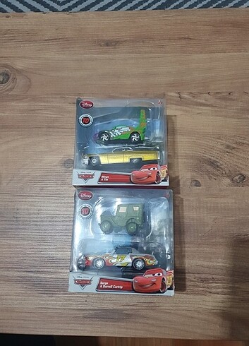 Disney Pixar Cars 4lü Metal Figür Seti