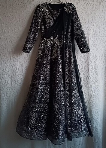 Kabarık midoboy abiye - Görsel 5