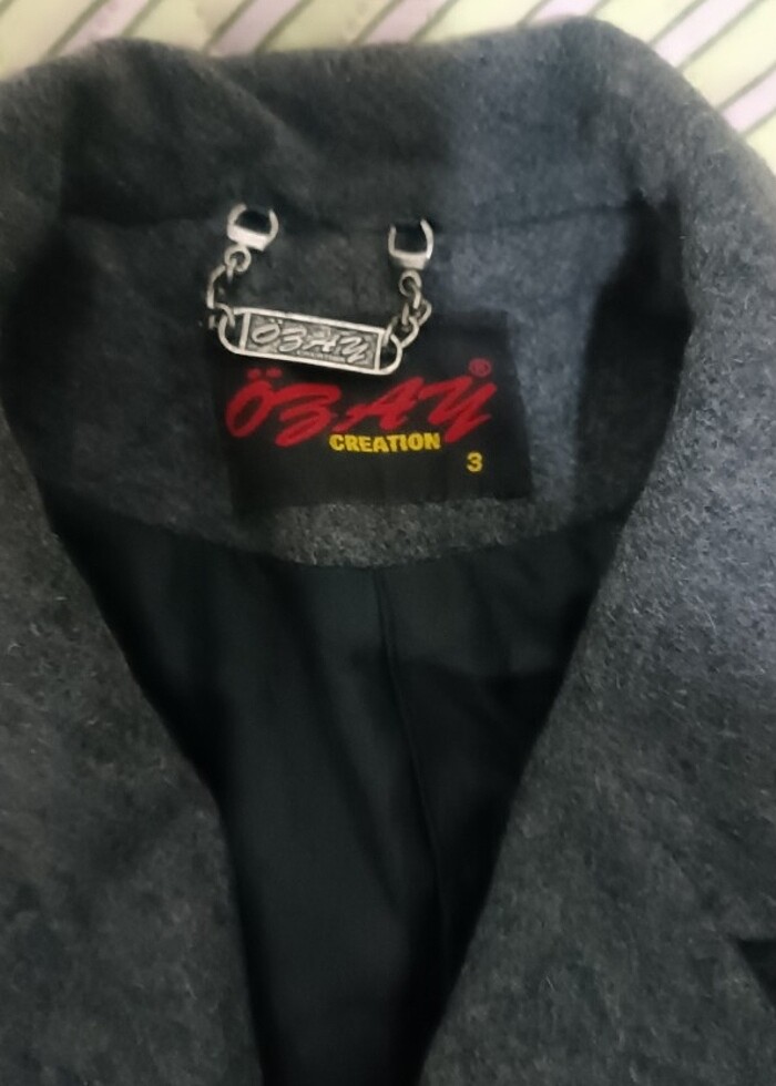 Kadın kaşe kaban  - Görsel 3