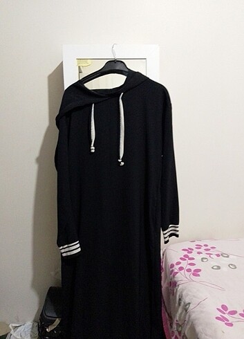 Kapşonlu tunik - Görsel 2