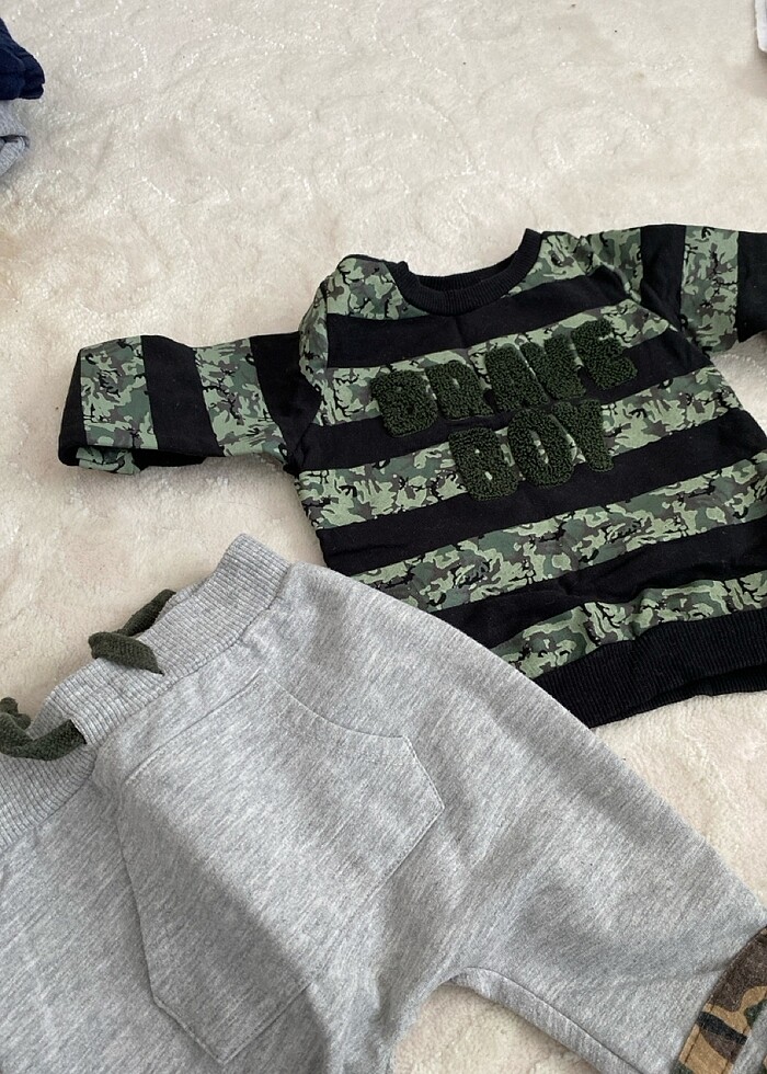 Erkek bebek ikili takım - Görsel 2