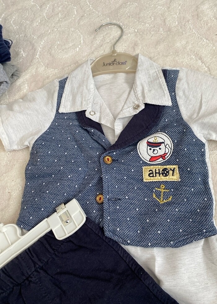 Erkek bebek ikili takım - Görsel 3