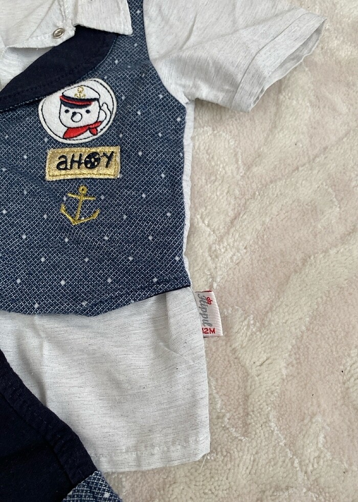 Erkek bebek ikili takım - Görsel 4