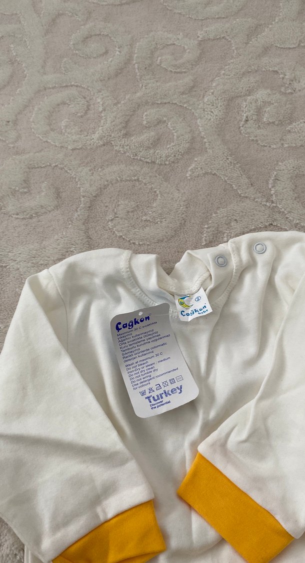 Kız Bebek üçlü  takım - Görsel 2